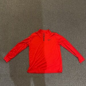 Nike Red Long Sleeve Shirt